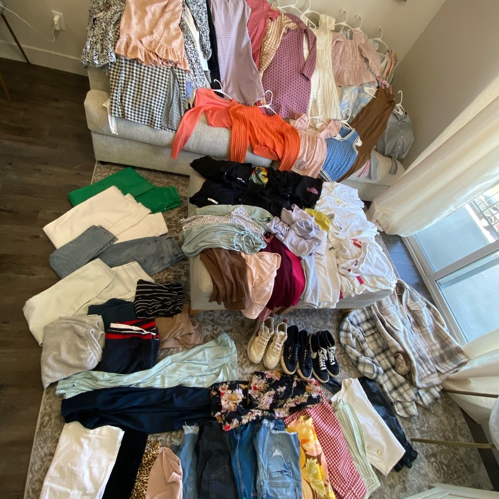 Selling all of this for $12 each item! Go to @haydansclothes to shop everything!